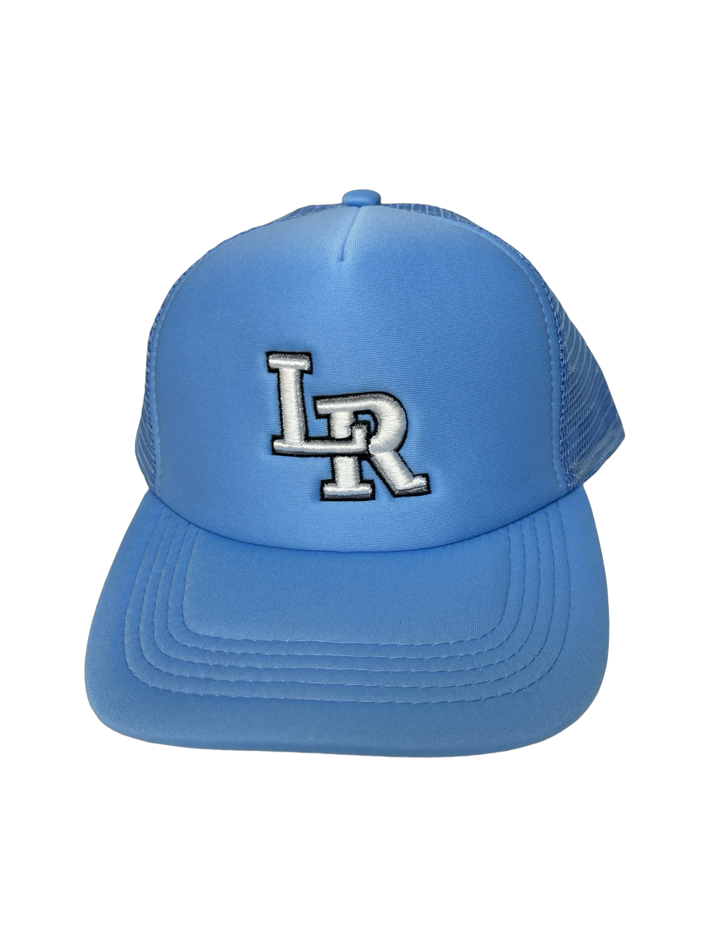 LR Lt Blue Foam Trucker Hat