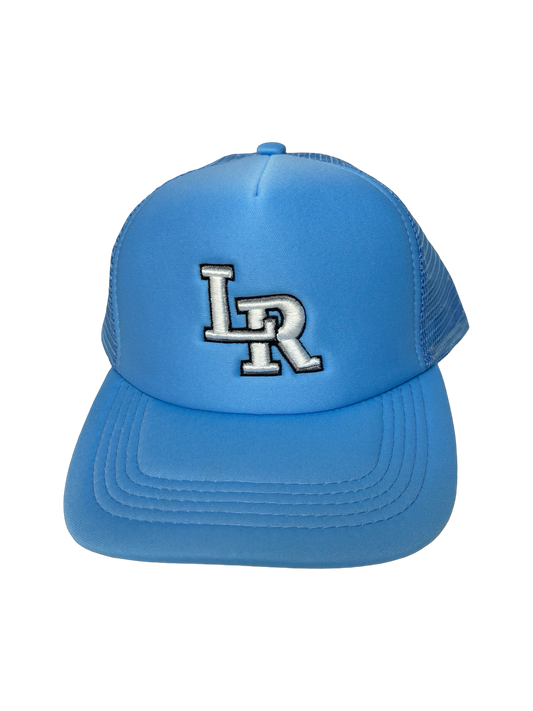 LR Lt Blue Foam Trucker Hat