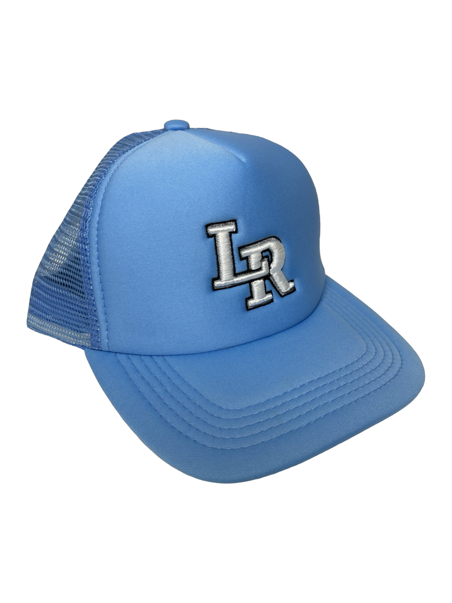 LR Lt Blue Foam Trucker Hat