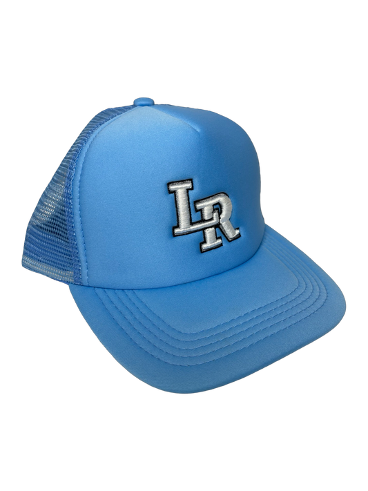 LR Lt Blue Foam Trucker Hat