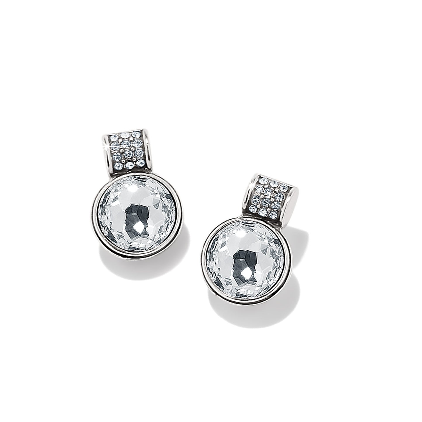 Meridian Aurora Petite Post Earrings Silver