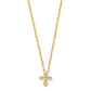 Enchanting Cross Necklace Gold