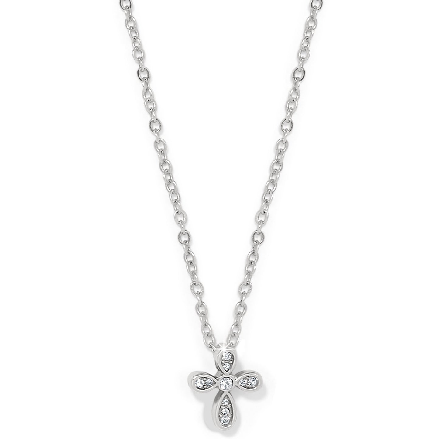 Enchanting Cross Necklace Silver