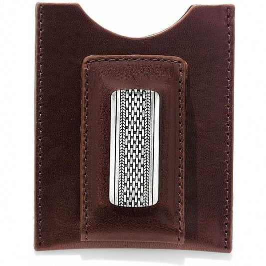 Salina Money Clip Brown