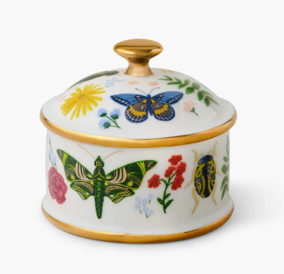 Curio Round Porcelain Box