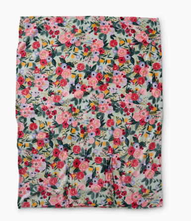 Garden Party Travel Fleece Blanket