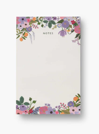 Violet Garden Party Notepad