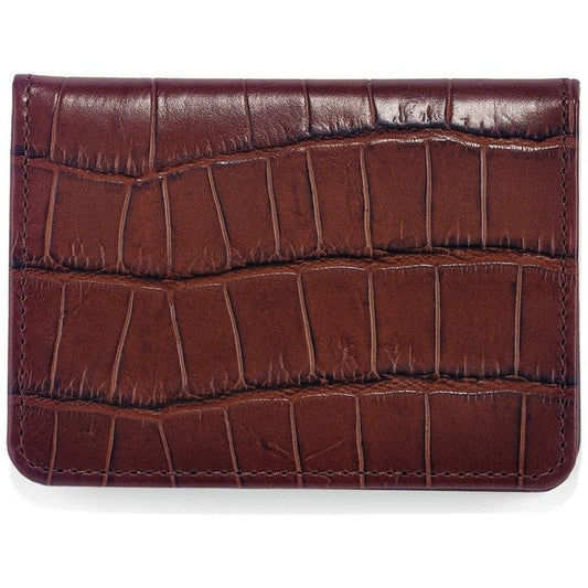 Rockefeller Flip Wallet Brown