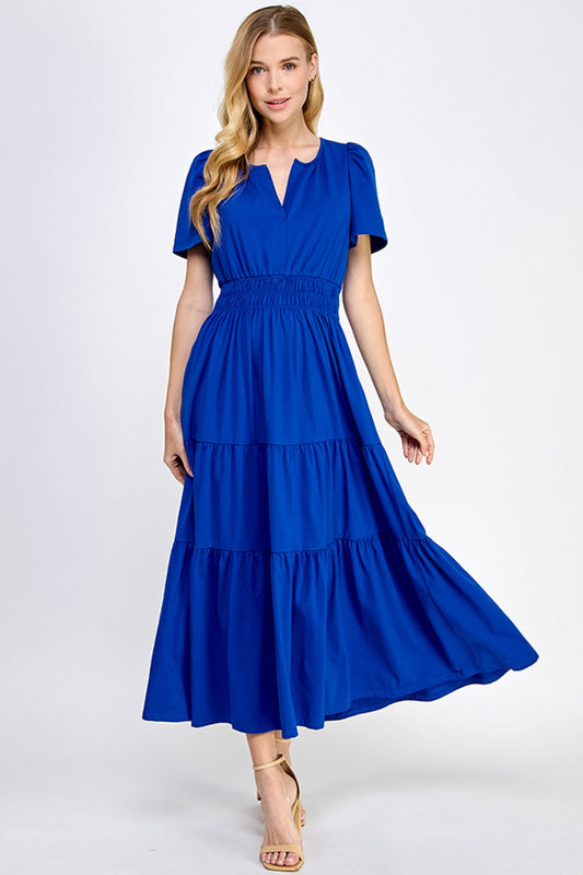 Blue Midi Dress