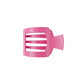 Paradise Pink Small Flat Square Hair Clip