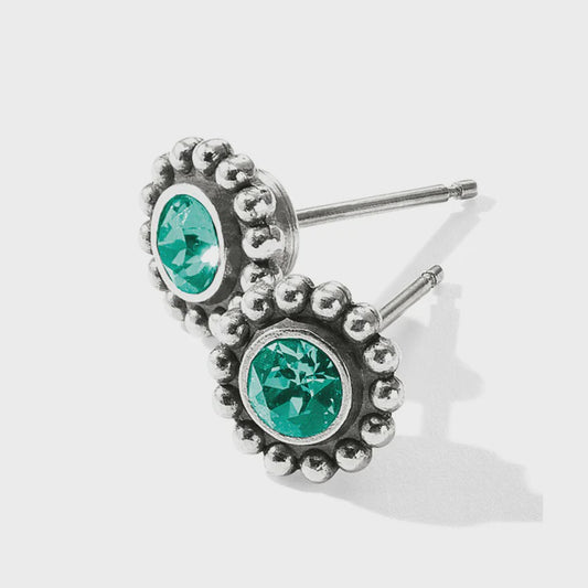 Twinkle Mini Post Earrings Emerald