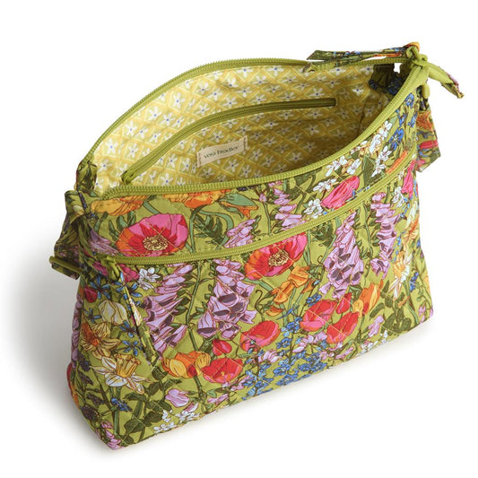 Vera Bradley Original Zip Hipster Meadow Bouquet