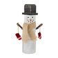 Medium Wood Snowman Sitter