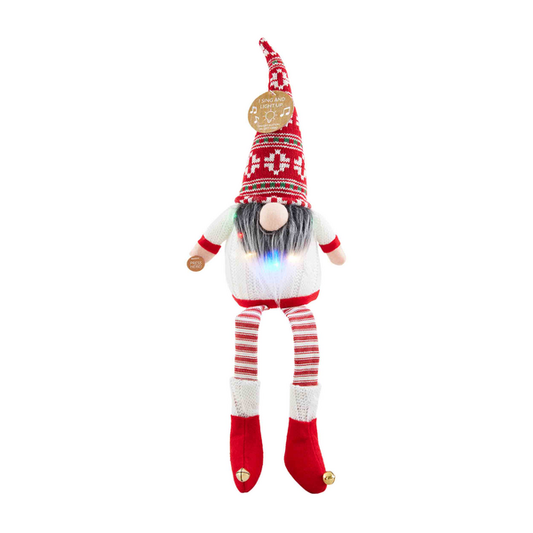 Necklace Singing Christmas Gnome