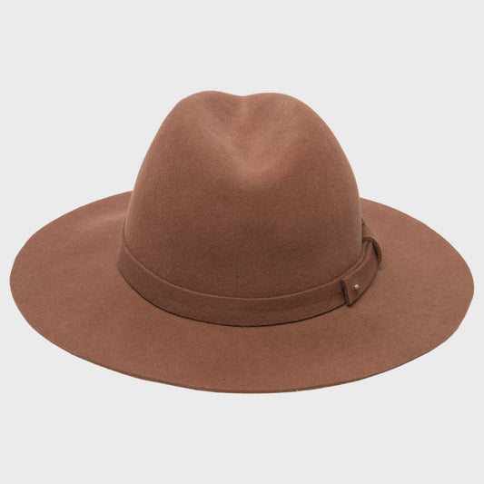 Beyond Prairie Packable Fedora Brown