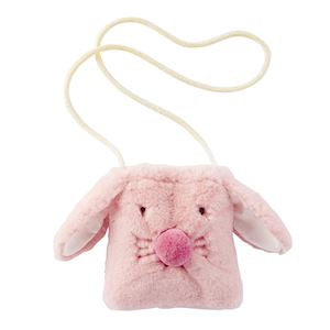 Pink Plush Bunny Purse