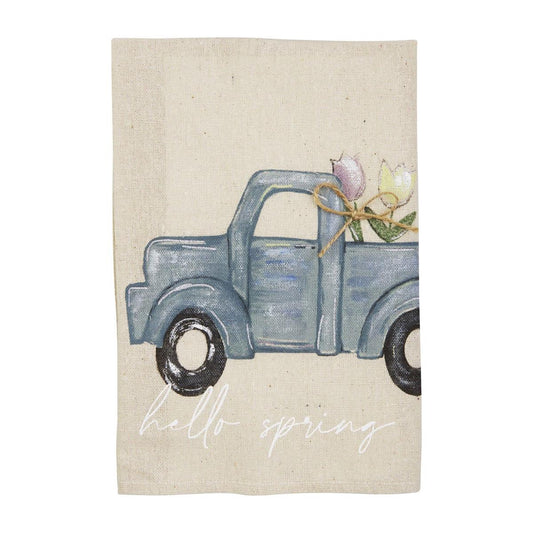 Truck Painted Easter Towel