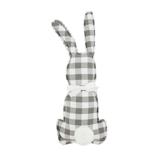 Buffalo Check Bunny Pillow