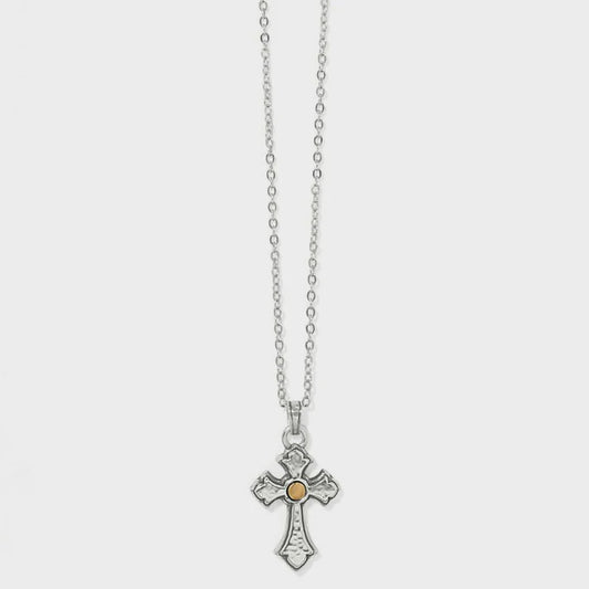 Majestic Regal Cross Reversible Necklace