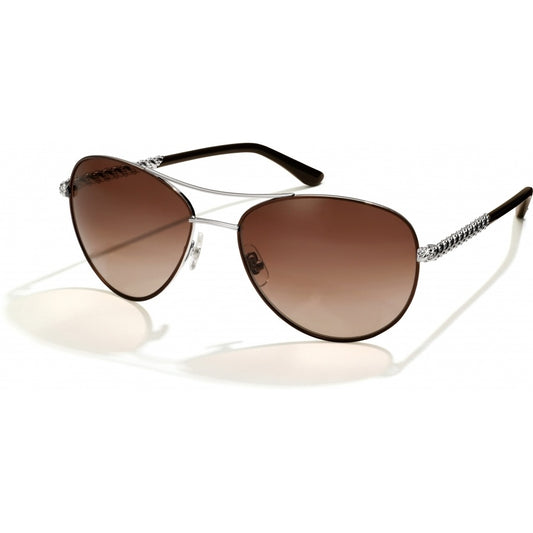 Helix Choc/Sil Sunglasses