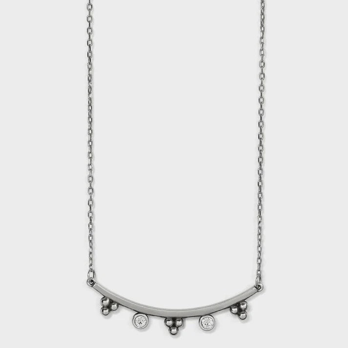 Twinkle Granulation Bar Necklace